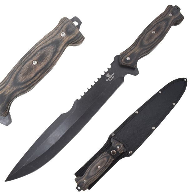 Snake Eye Tactical 16.5'' Fixed Blade GN Hunting KNIFE