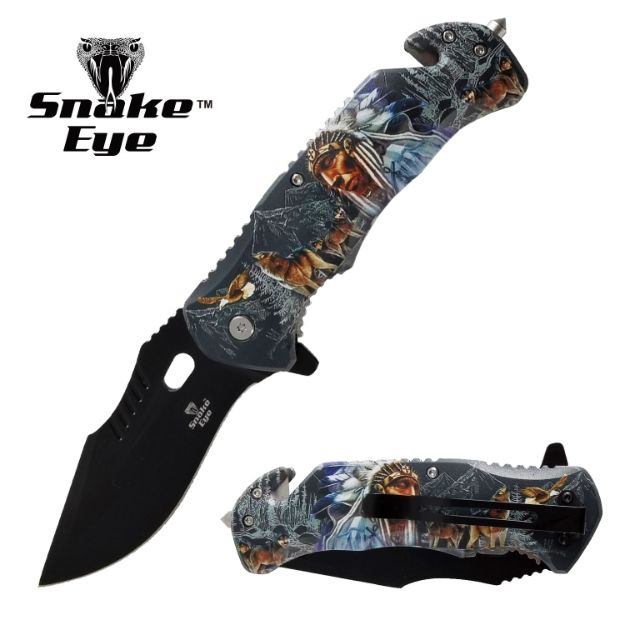 Snake Eye Tactical Tribe E Spring Assist Knife Collection