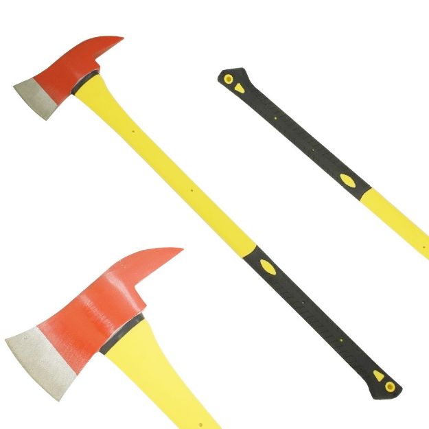 Snake Eye Tactical Fireman Axe Fiber Shock Proof HANDLE