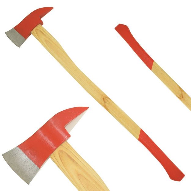 Snake Eye Tactical Fireman Axe Wood HANDLE