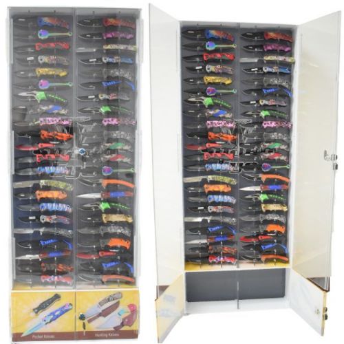 44-PCS Winged Rack Display With Knives