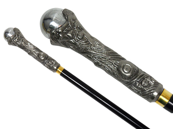 Merlin Handle Walking Cane Sword 40'' Overall