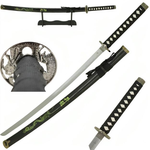 Snake Eye Tactical Black Samurai Katana SWORD