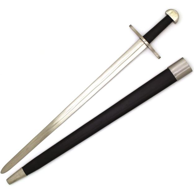 Medieval Warrior 10th Century Full Tang Tempered Steel Sword