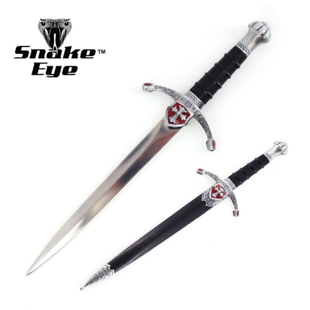 Snake Eye Tactical BK Medieval Crusader DAGGER With Scabbard