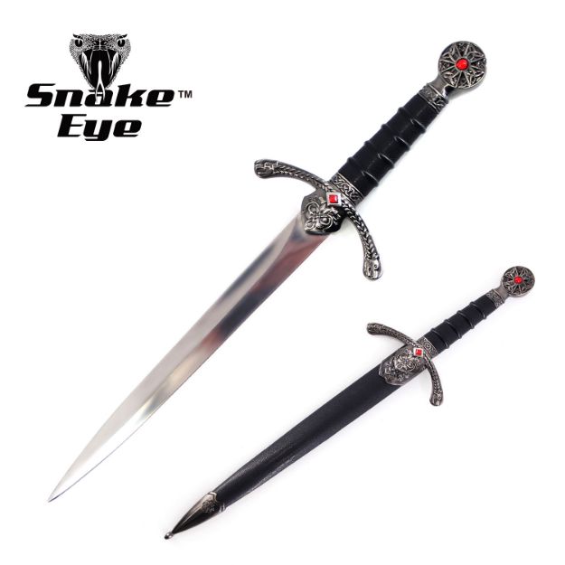 Snake Eye Tactical BK Fantasy Medieval DAGGER With Scabbard