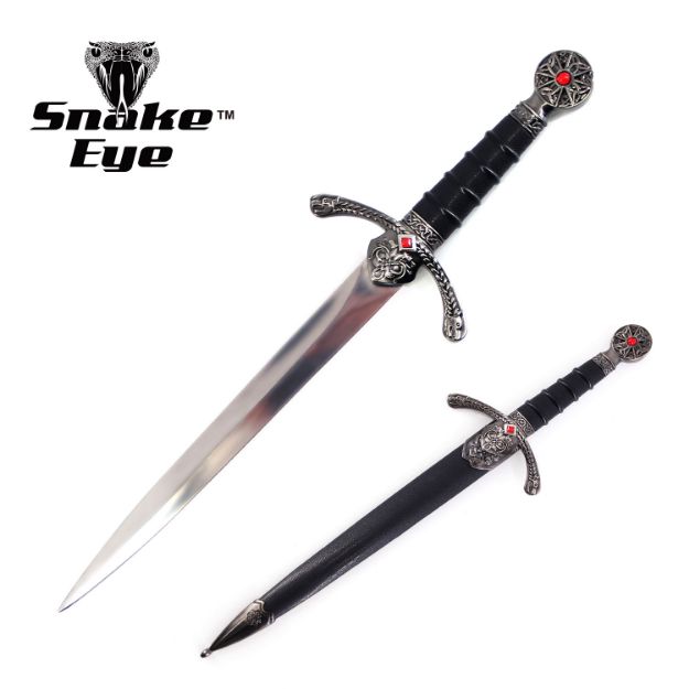 Snake Eye Tactical BK Fantasy Medieval Dagger With Scabbard