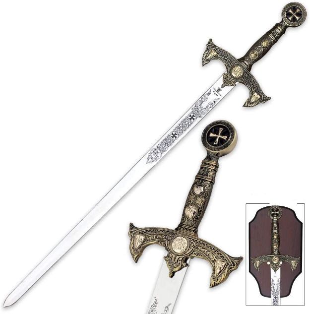 Snake Eye Tactical Knights Templar SWORD with Plaque