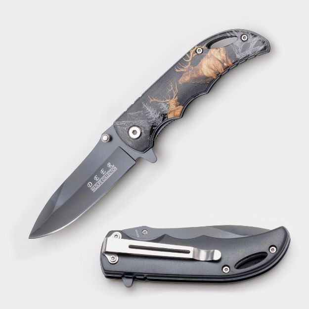 Snake Eye Tactical Wildlife Collection DR Spring Assist Knife