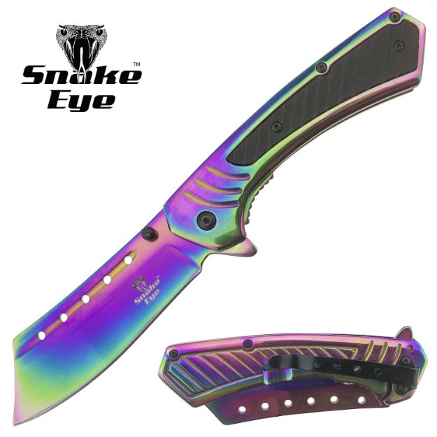 Snake Eye Tactical 5263RB Spring Assist Knife