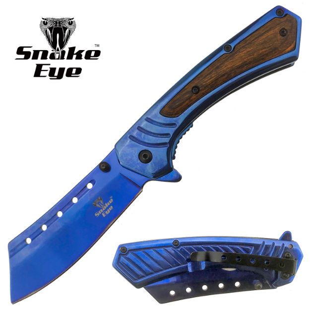 Snake Eye Tactical 5263BL Spring Assist Knife