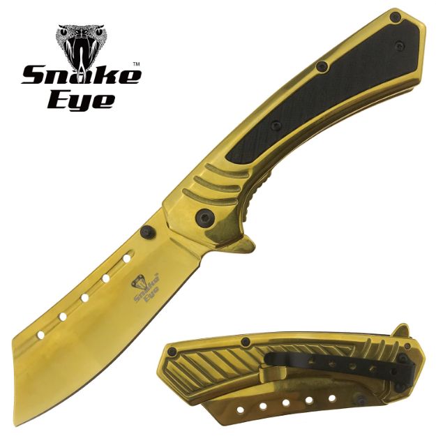 Snake Eye Tactical 5263GD Spring Assist Knife