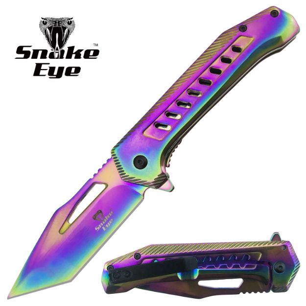Snake Eye Tactical 5264RB Spring Assist KNIFE