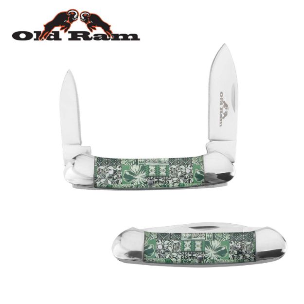 Old Ram 5320-4 Trapper 2 Blade Manual Folding Knife