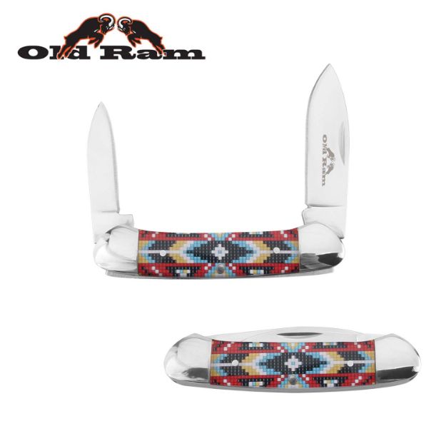 Old Ram 5320-10 Trapper 2 Blade Manual Folding Knife