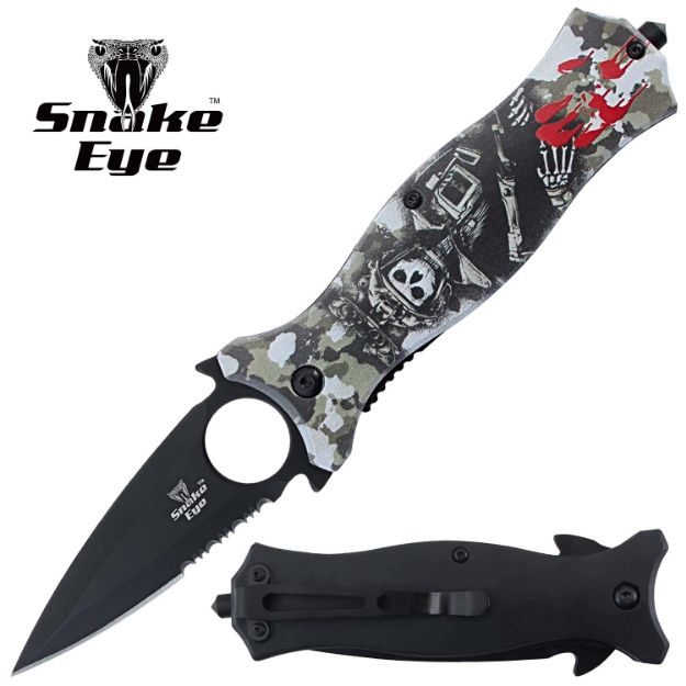 Snake Eye Tactical 5322-6 Spring Assist Knife