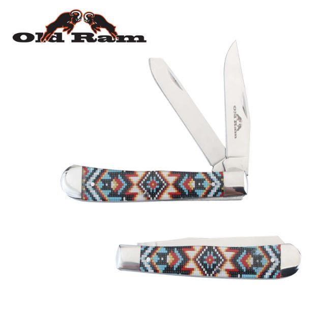 Old Ram Gentlemen Trapper 2 Blade 5318-2 Manual Folding Knife