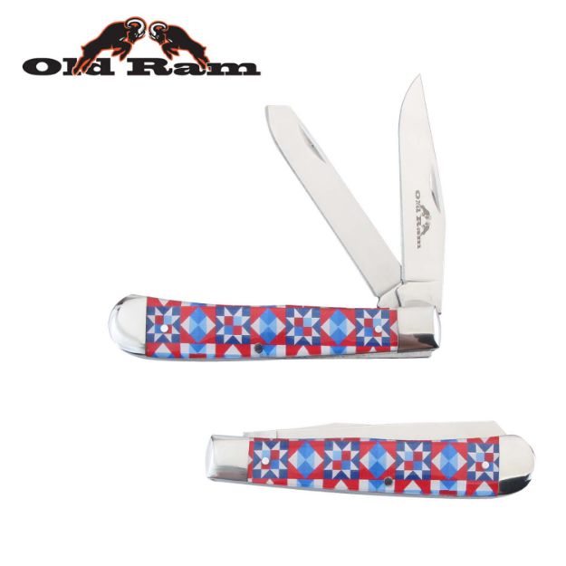 Old Ram Gentlemen Trapper 2 Blade 5318-3 Manual Folding Knife