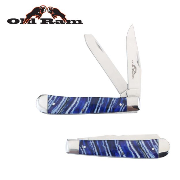 Old Ram Gentlemen Trapper 2 Blade 5318-5 Manual Folding Knife