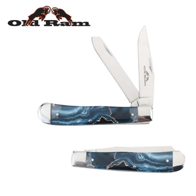 Old Ram Gentlemen Trapper 2 Blade 5318-8 Manual Folding Knife