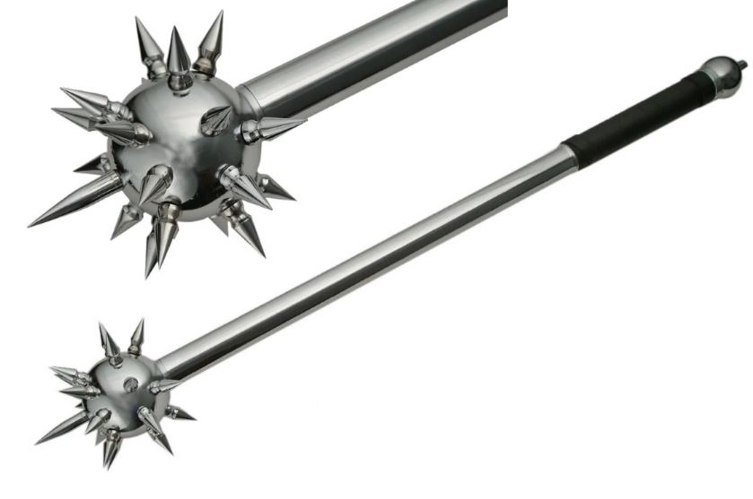 36'' Overall Medieval Spike Club Mace
