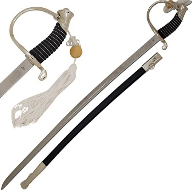 Medieval Warrior C.S.A Cavalry Civil War Officer Sword