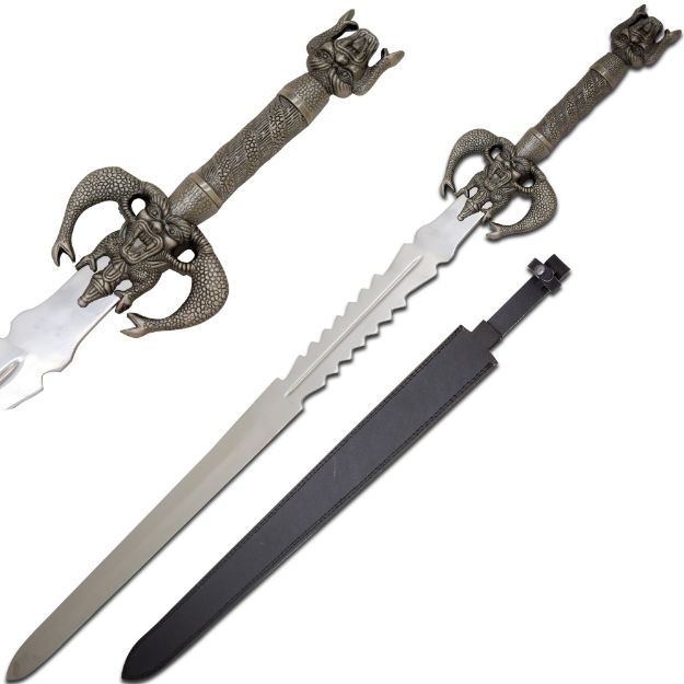 Medieval Warrior Fantasy Double Demon SWORD