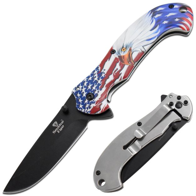 Snake Eye Tactical Spring Assist knife