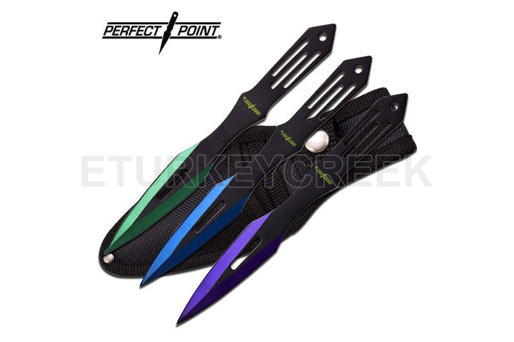 Snake Eye Tactical 3pc Stainless Steel Throwing Knives
