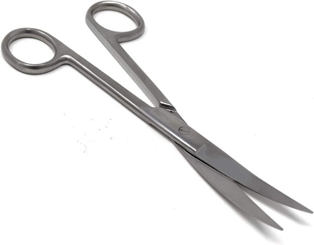 6.5'' Sharp-Sharp Curved First Aid Utility SCISSOR