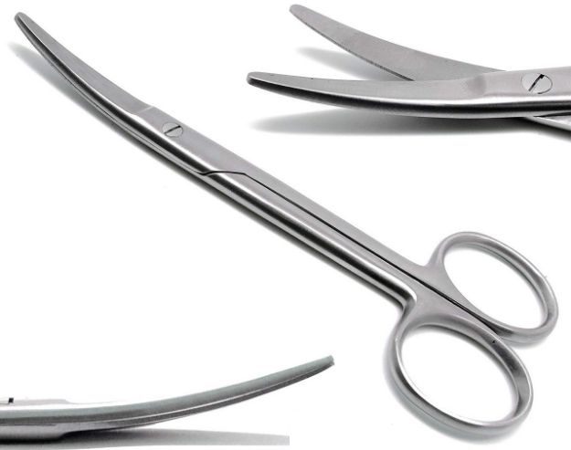 6.5'' Blunt and Sharp Curved First Aid Utility SCISSOR