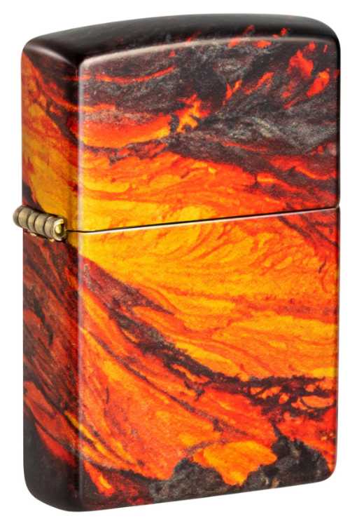 Zippo Lava Flow Design Lighter