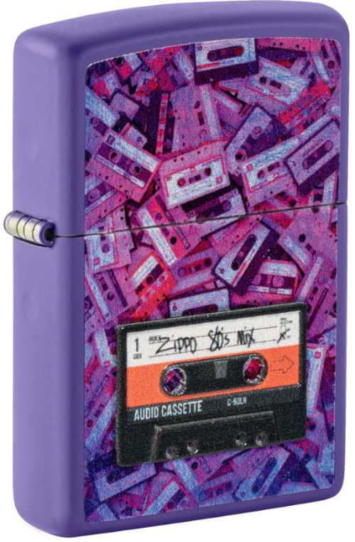 Zippo Cassette Tape Design Lighter