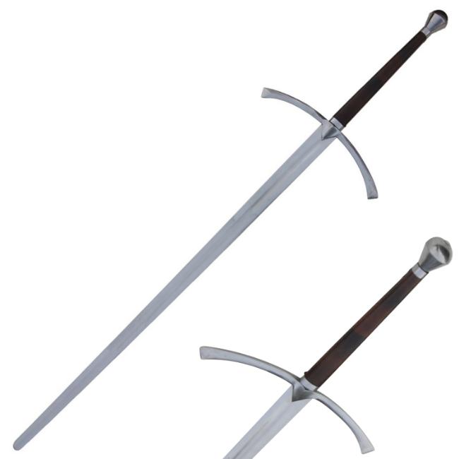 Medieval Warrior Full Tang Battle Ready Hotspur Greatsword