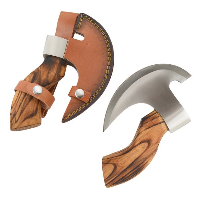 Old Ram Handmade Stainless STEEL Pizza Cutter Axe WT-6106