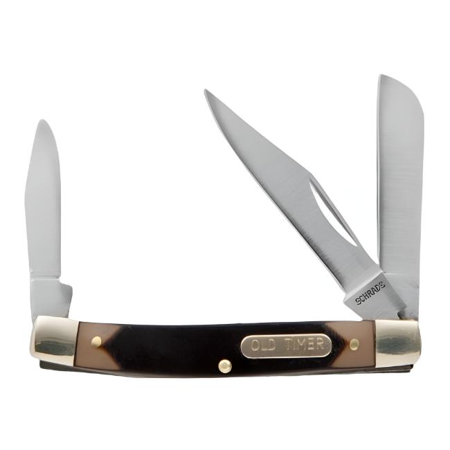 Old Timer Middleman KNIFE 3.25'' Sawcut 34OT