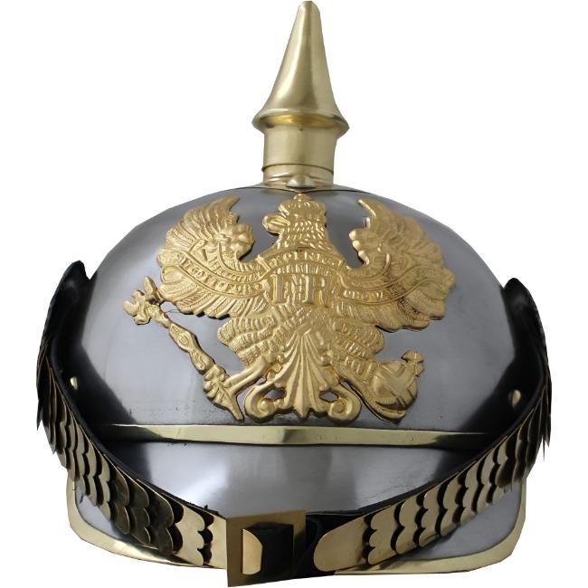 Medieval Warrior German Pickelhaube Military HELMET Steel H-111