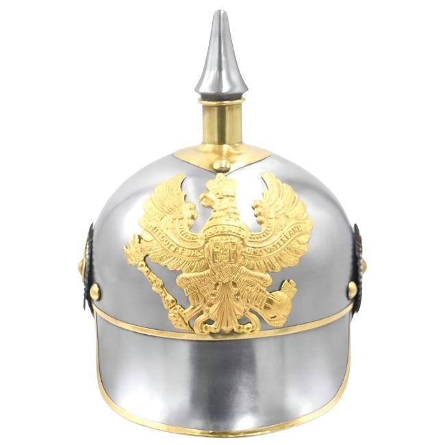 Medieval Warrior German Pickelhaube Military Helmet Steel