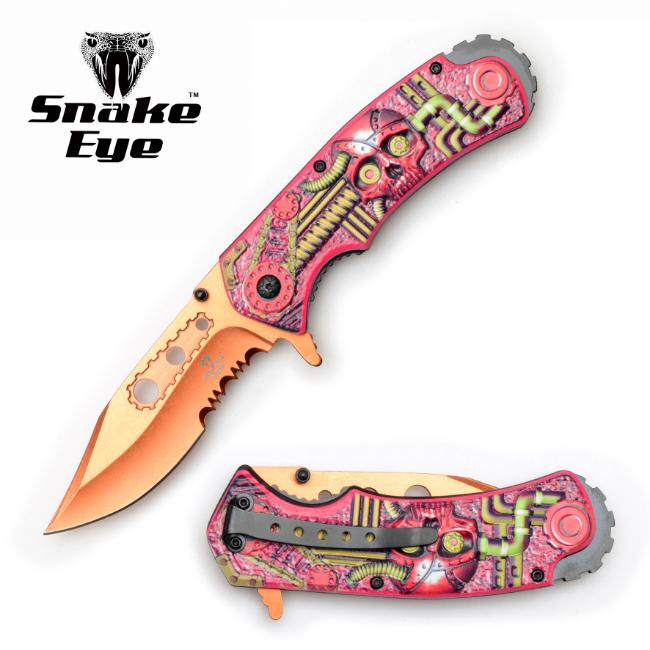 Snake Eye Tactical Spring Assist knife SE-0210-4