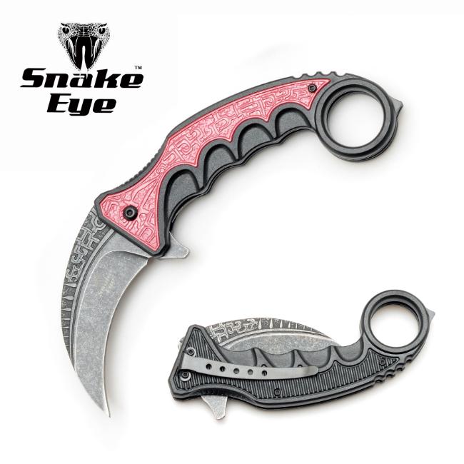 Snake Eye Tactical Spring Assist Karambit Style KNIFE SE-0116-5