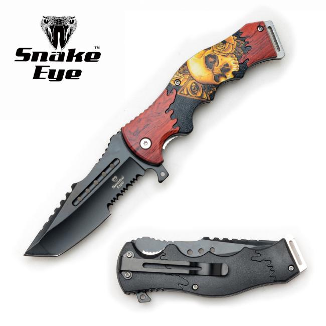 Snake Eye Tactical Spring Assist Knife Collection ST-9071-1