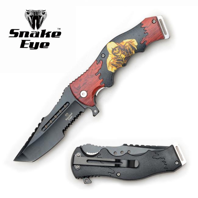 Snake Eye Tactical Spring Assist Knife Collection ST-9071-2
