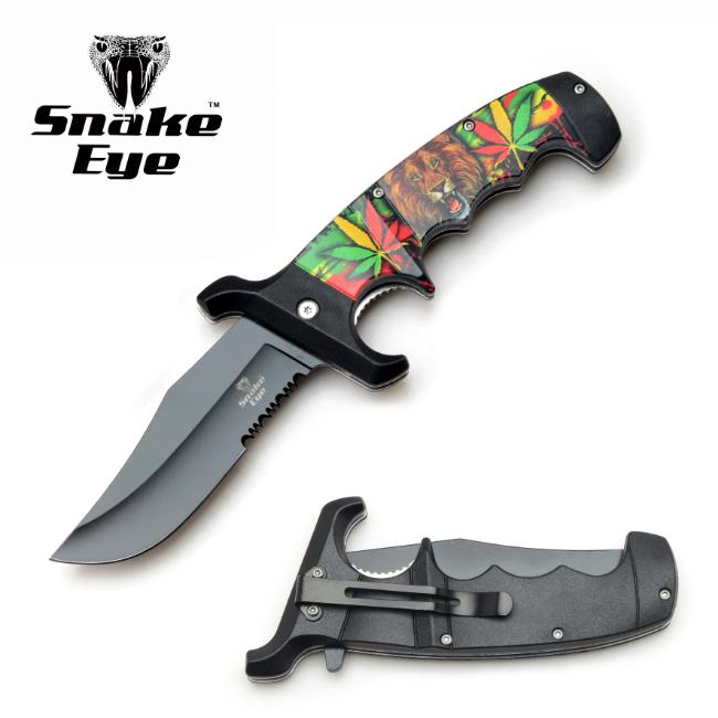 Snake Eye Tactical SE-5251MJ-1 Spring Assist KNIFE