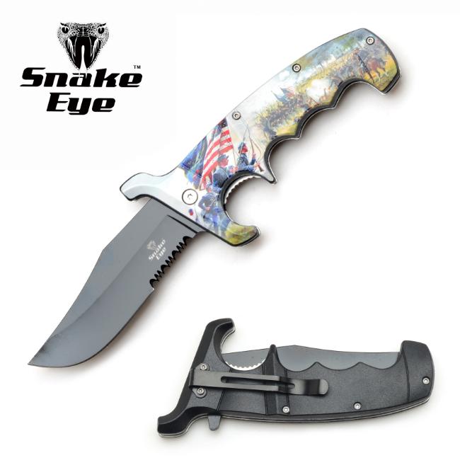 Snake Eye Tactical SE-5251SK-4 Spring Assist KNIFE