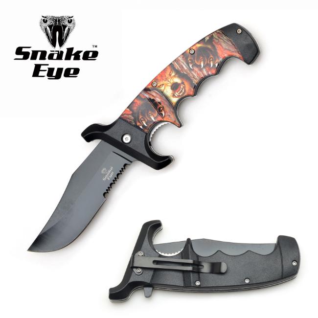 Snake Eye Tactical SE-5251SK-5 Spring Assist KNIFE