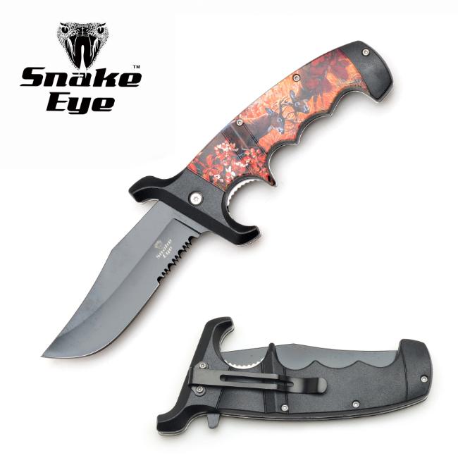 Snake Eye Tactical SE-5251DR Spring Assist KNIFE