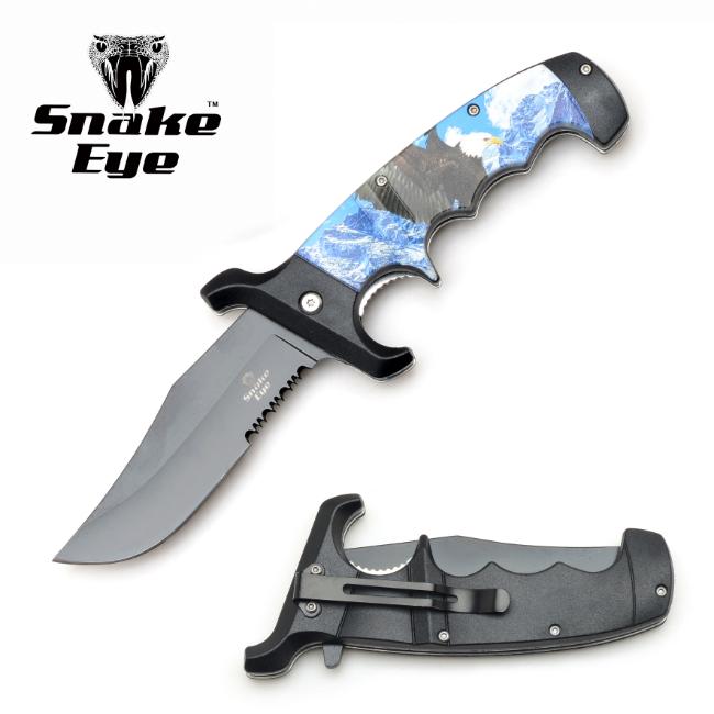 Snake Eye Tactical SE-5251EG Spring Assist KNIFE