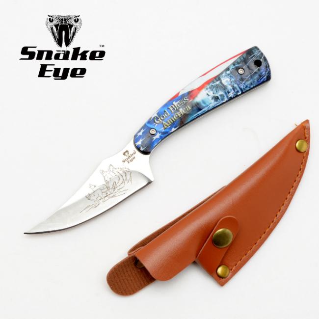 Snake Eye Tactical Fixed Blade SE-2830WF Hunting KNIFE