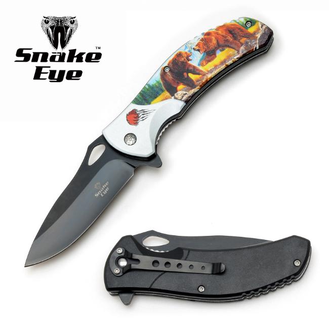 Snake Eye Tactical BEAR Spring Assist knife SE-2203-1