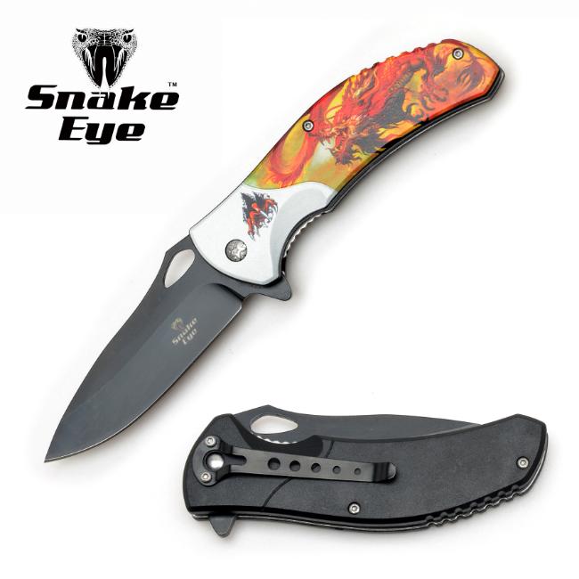 Snake Eye Tactical Dragon Spring Assist knife SE-2203-2